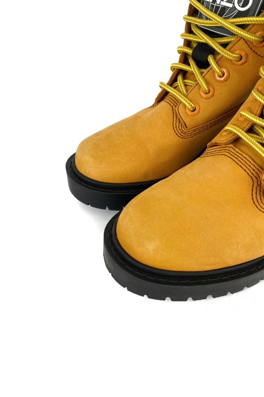 image 3 Ботинки из нубука рыжего цвета