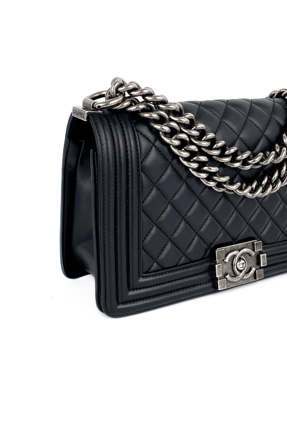 image 4 Сумка Boy черного цвета