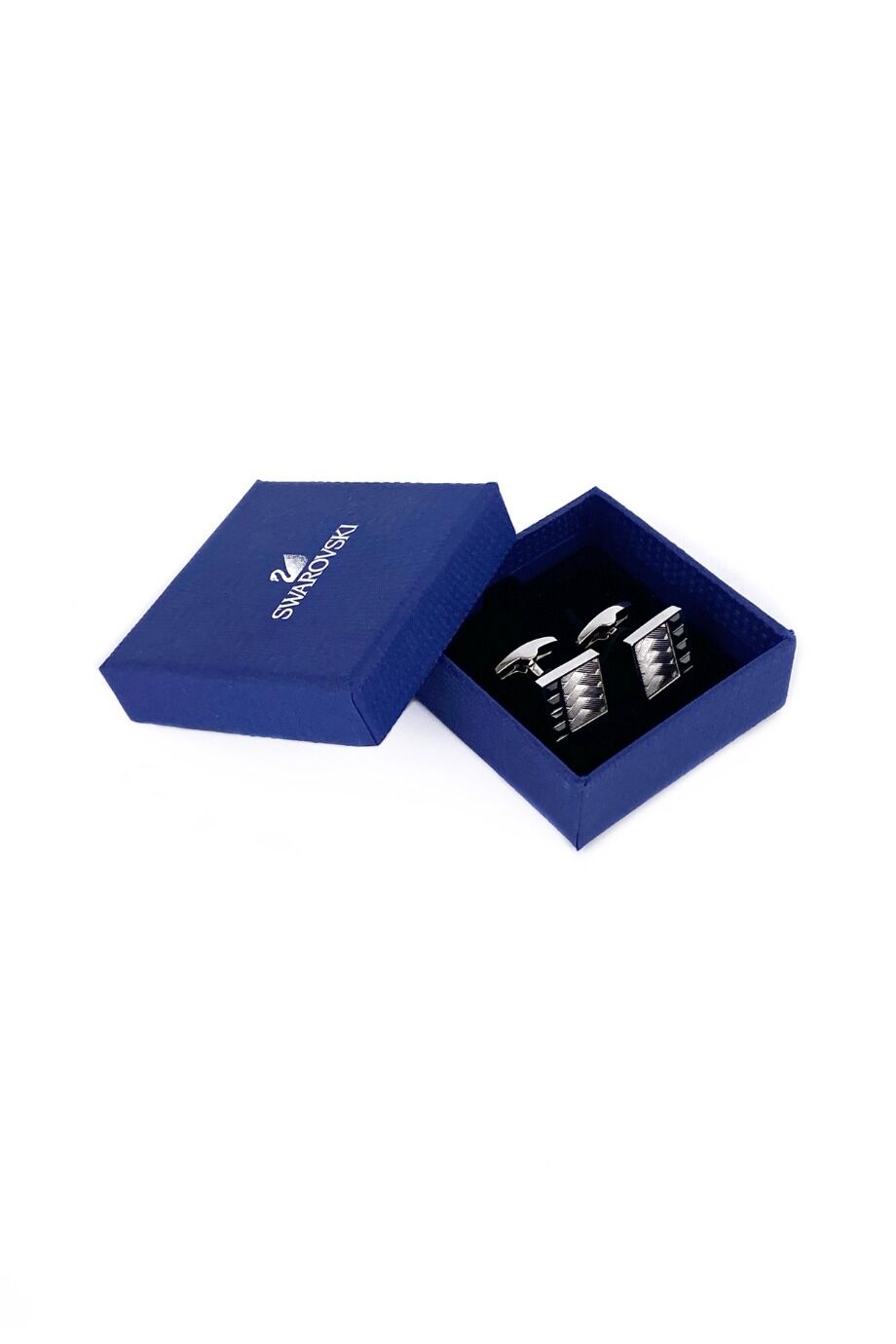 image 4 Запонки квадратной формы с камнями