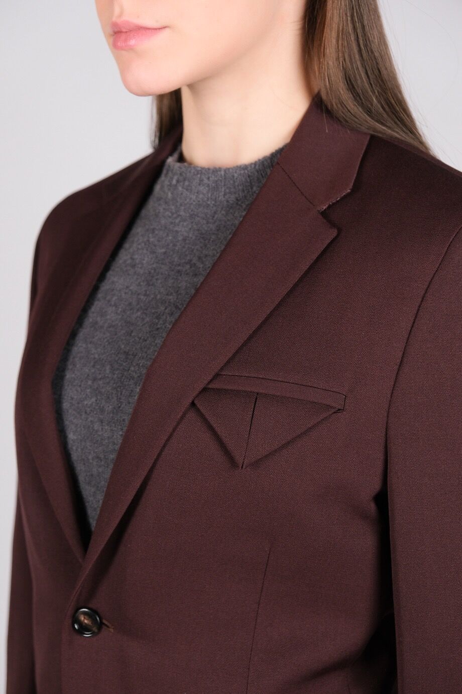 image 6 Жакет бордового цвета