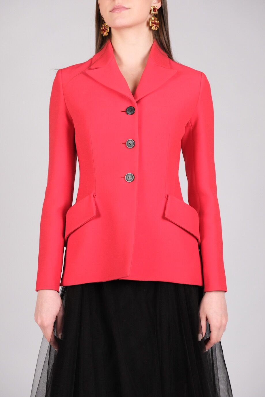 image 4 Жакет красного цвета