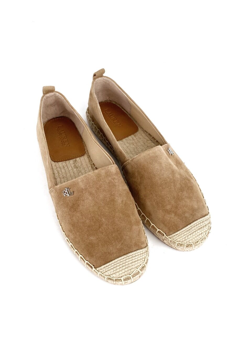 image 1 Замшевые эспадрильи карамельного цвета
