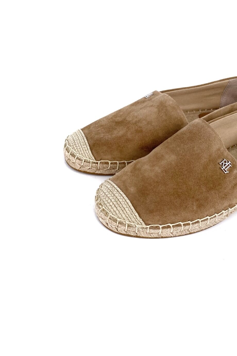 image 3 Замшевые эспадрильи карамельного цвета