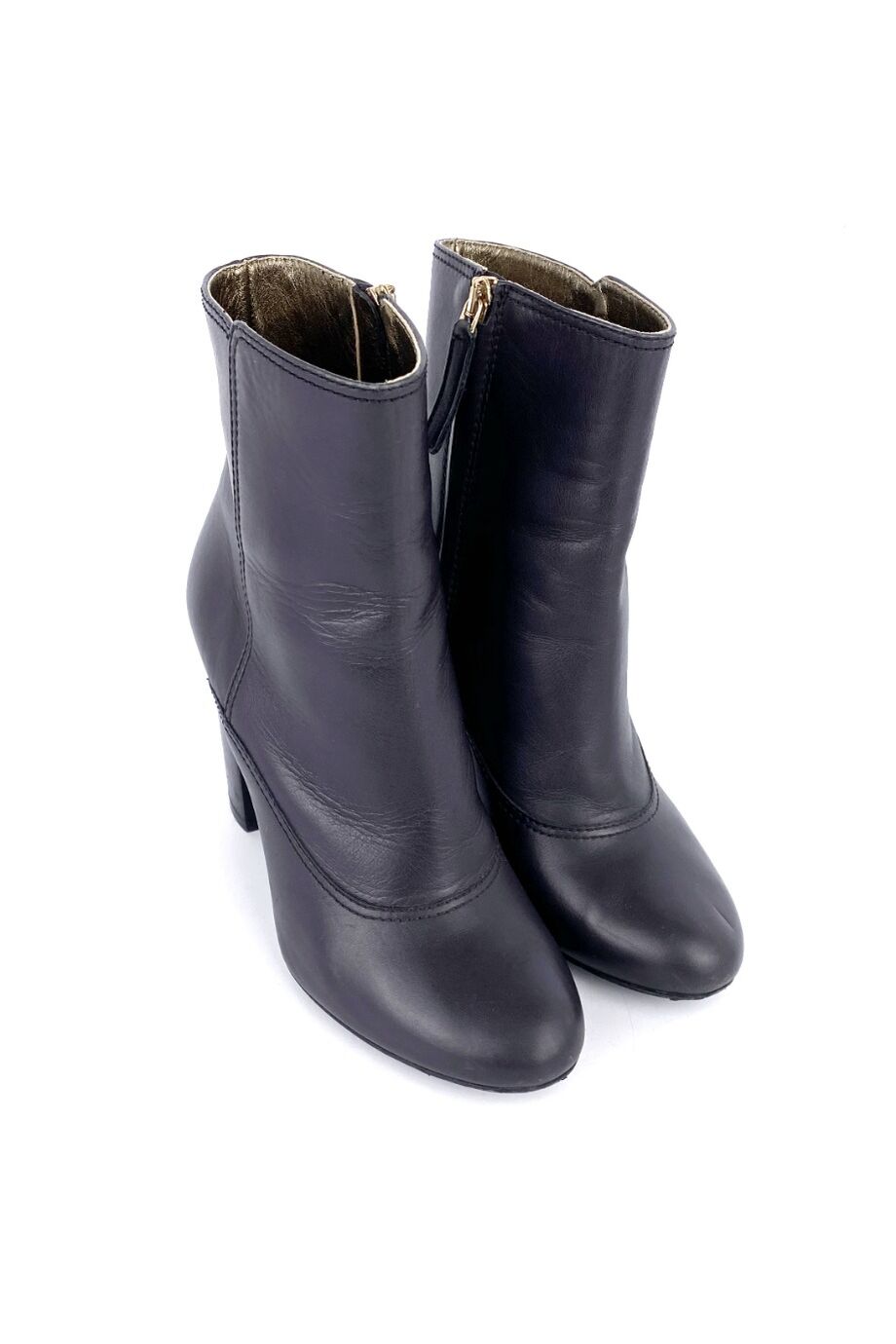 image 1 Ботильоны темно-серого цвета на каблуке