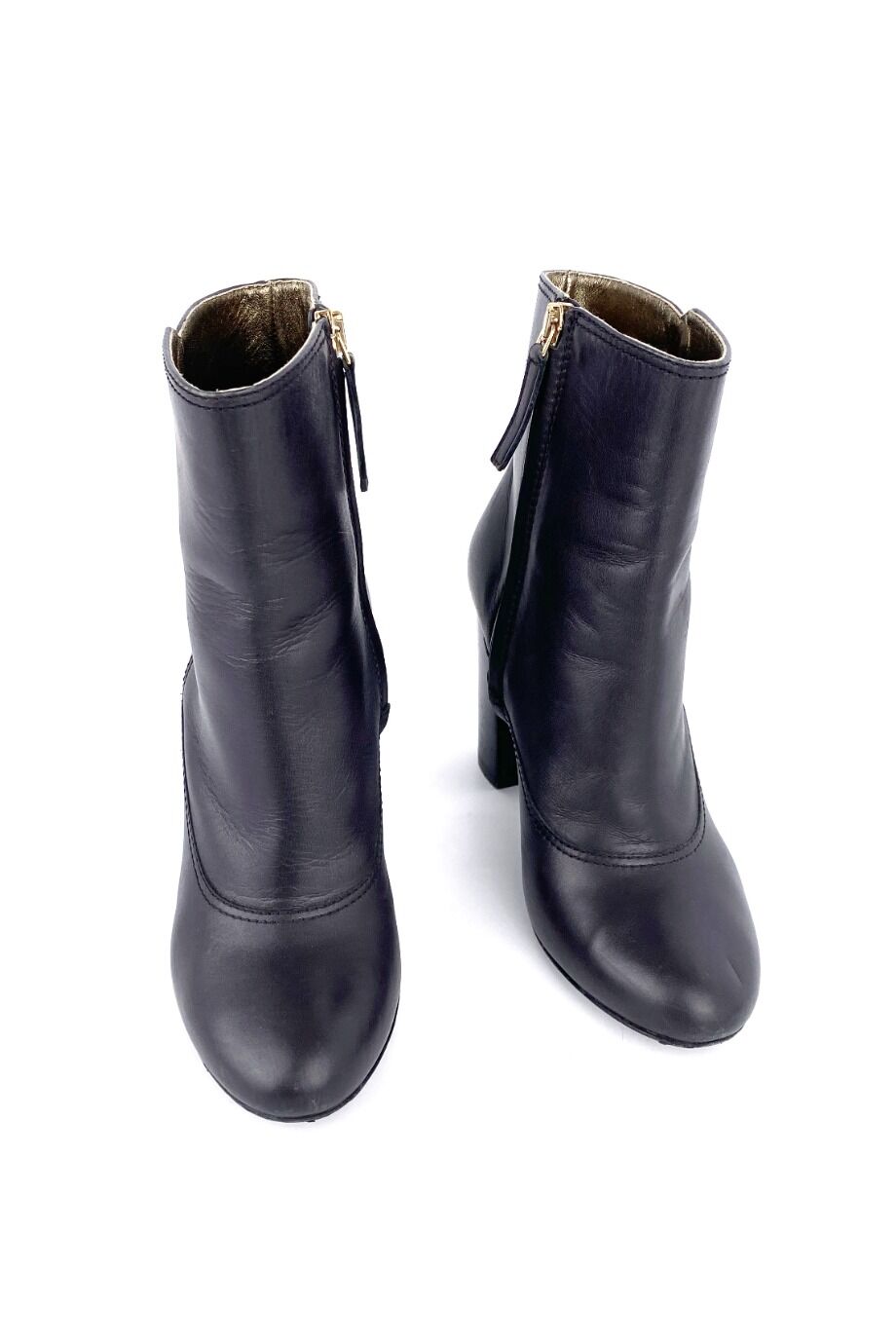 image 2 Ботильоны темно-серого цвета на каблуке