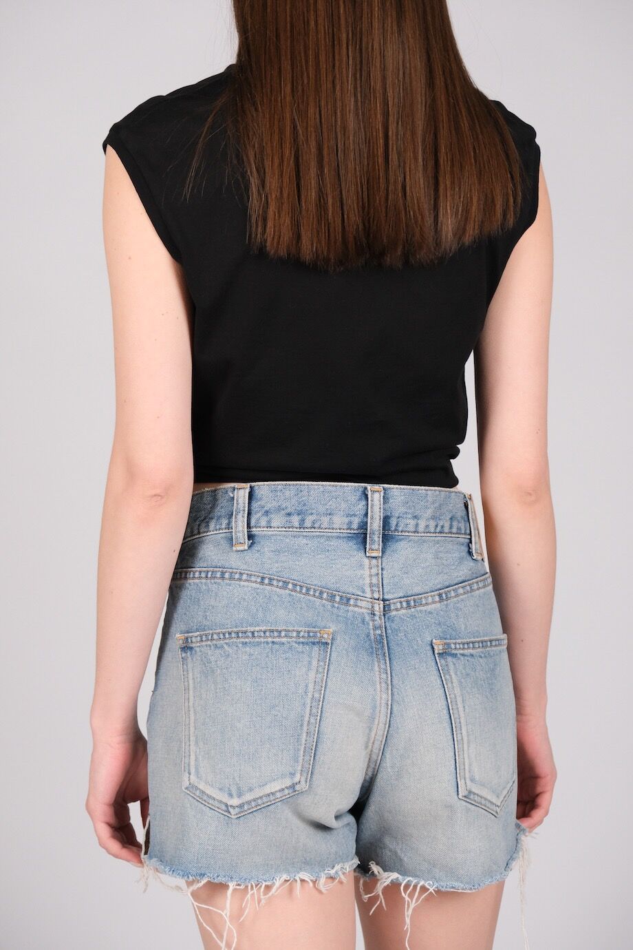image 3 Топ укороченный черного цвета на завязках