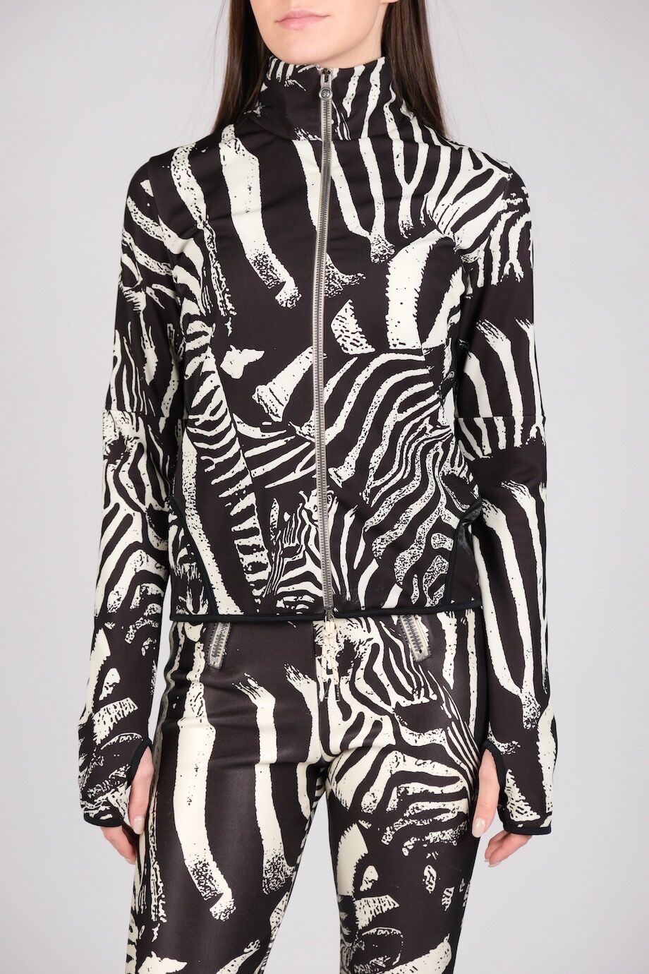 image 4 Спортивный костюм с принтом зебры