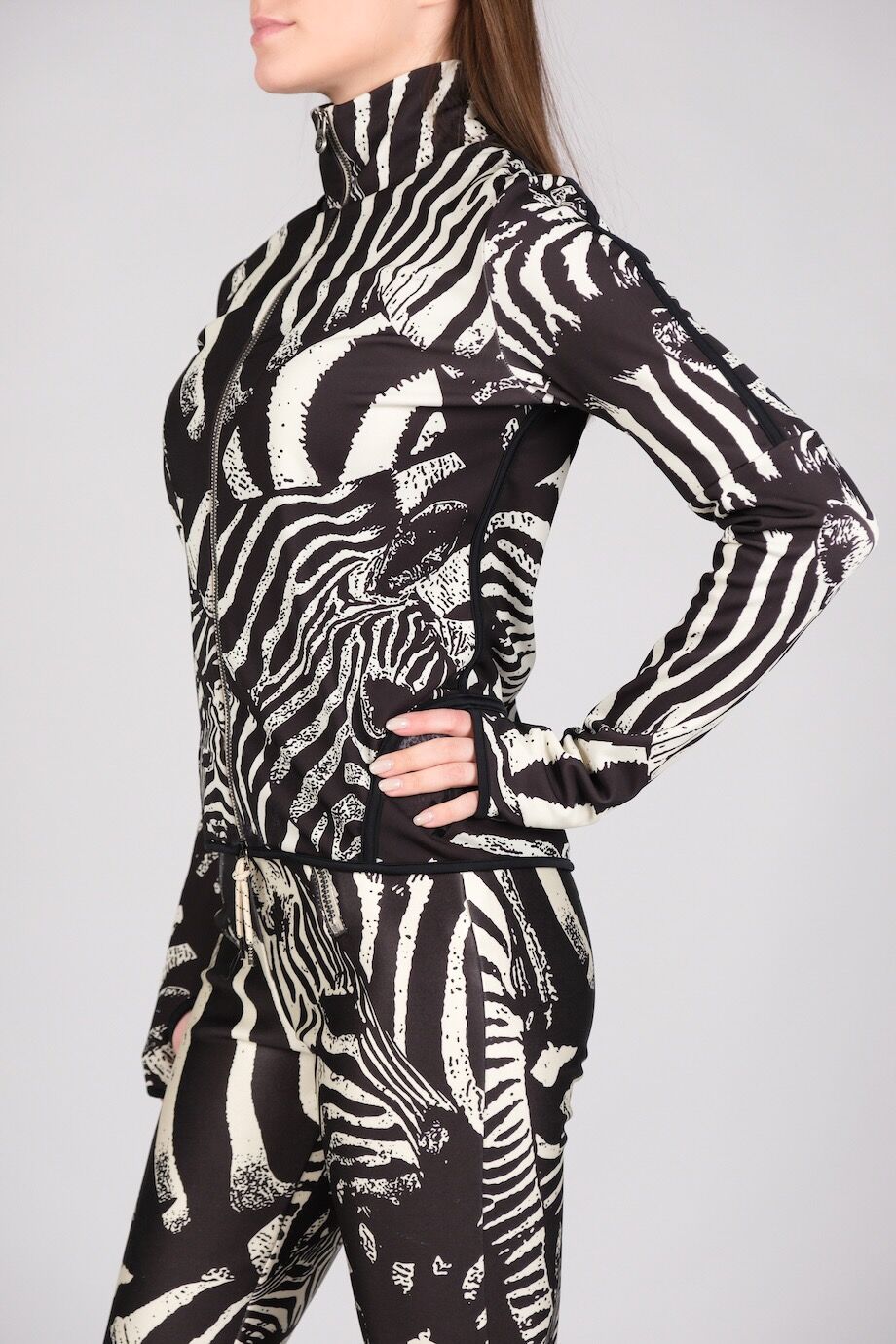 image 5 Спортивный костюм с принтом зебры