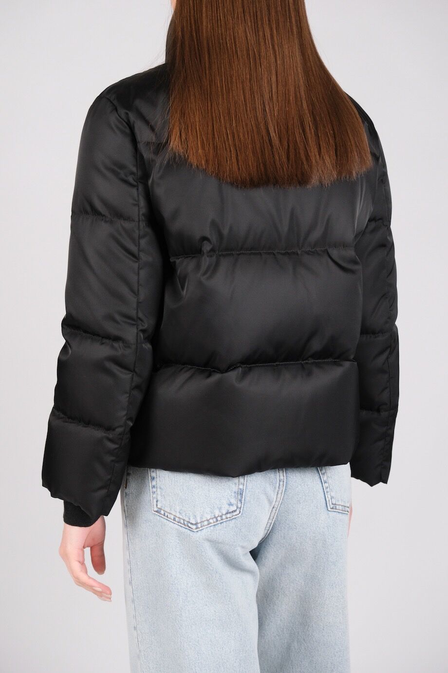 image 3 Пуховик черного цвета