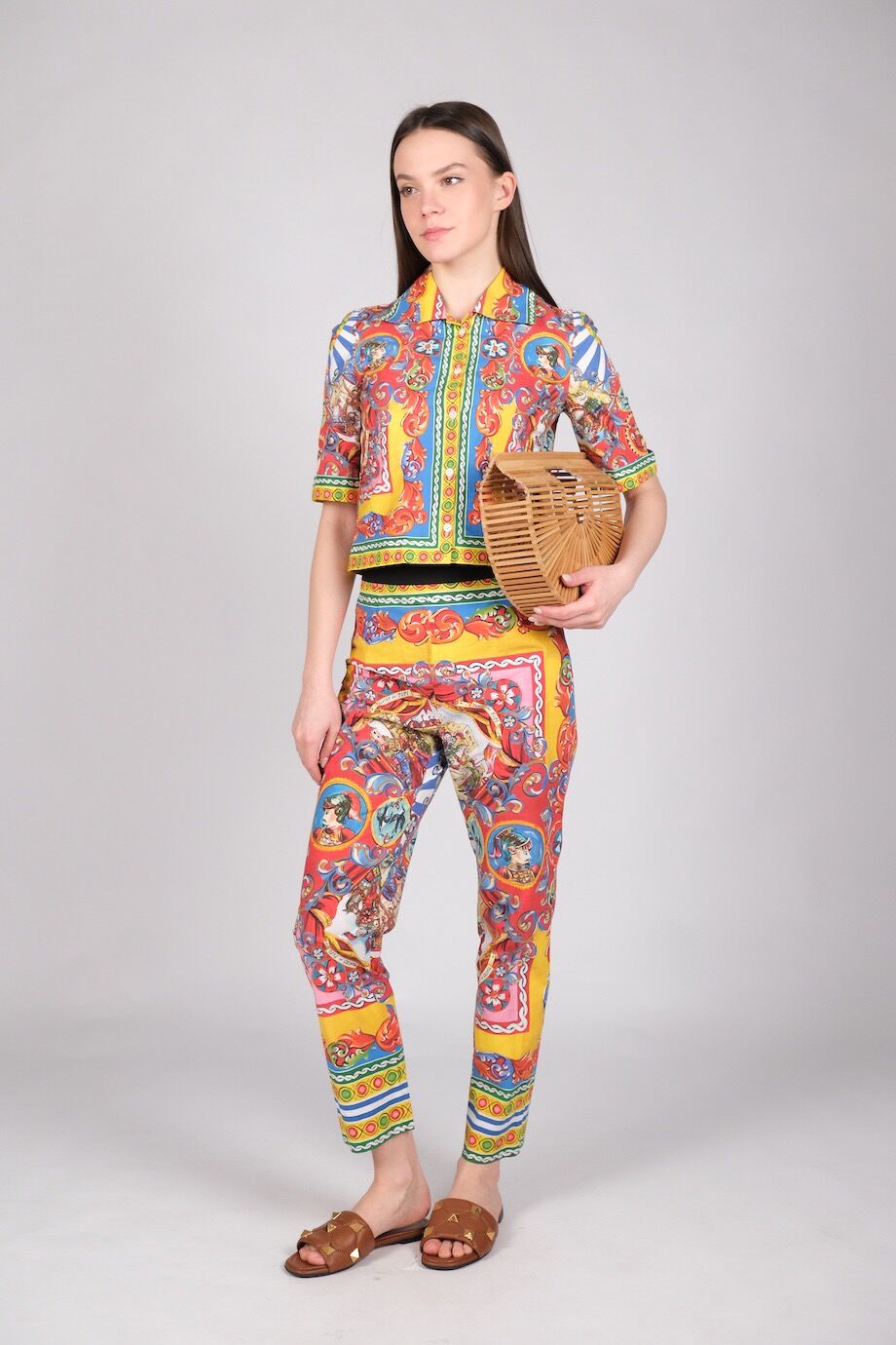 image 2 Брючный костюм с принтом Pupi