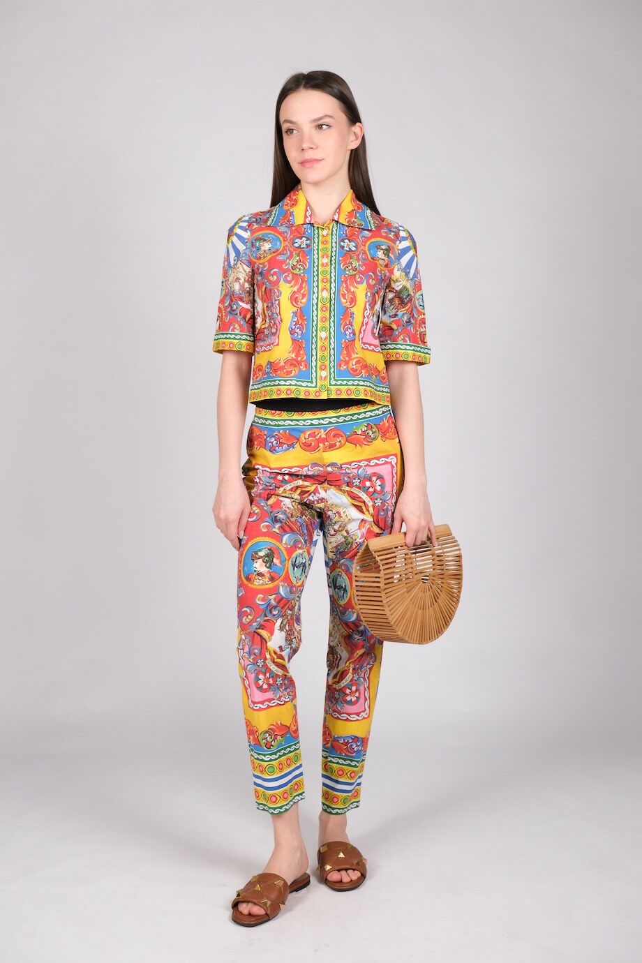 image 1 Брючный костюм с принтом Pupi