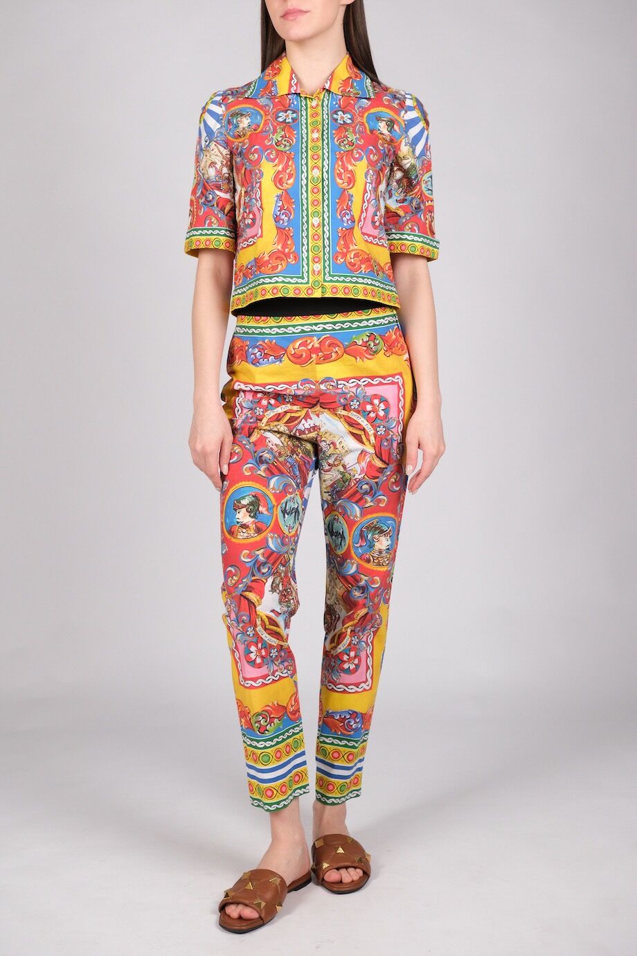 image 3 Брючный костюм с принтом Pupi