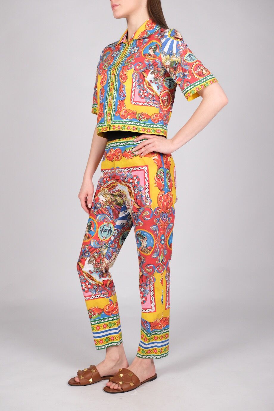 image 4 Брючный костюм с принтом Pupi