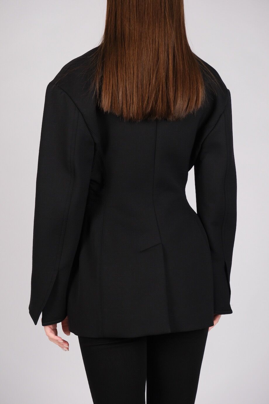 image 3 Жакет черного цвета на кнопках