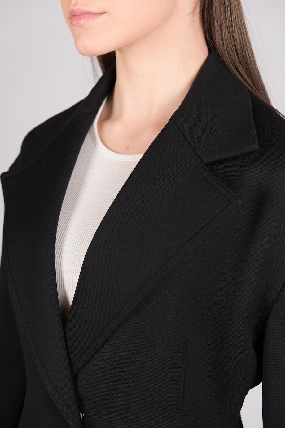 image 4 Жакет черного цвета на кнопках