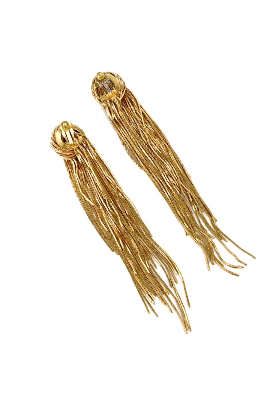 image 4 Клипсы золотого цвета