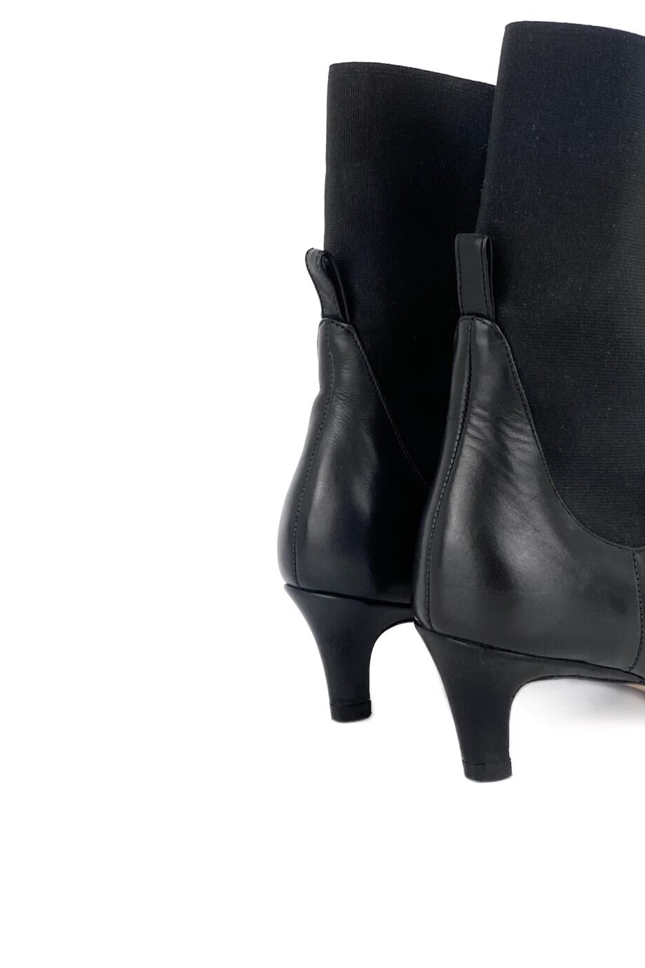 image 4 Ботильоны черного цвета на невысоком каблуке