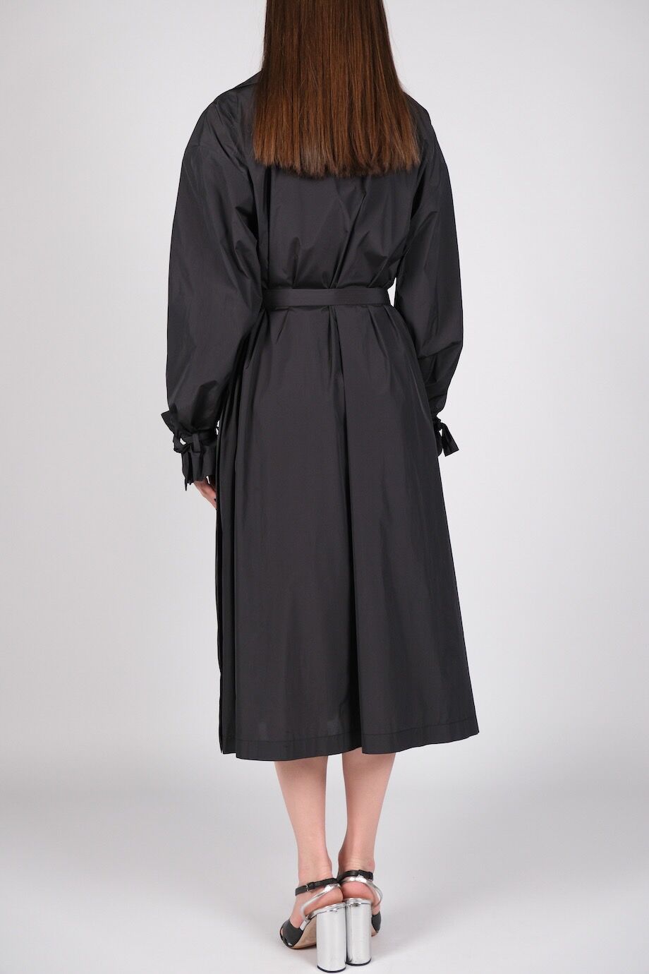 image 5 Плащ черного цвета