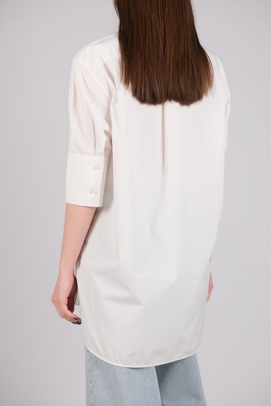 image 3 Рубашка белого цвета с короткими рукавами