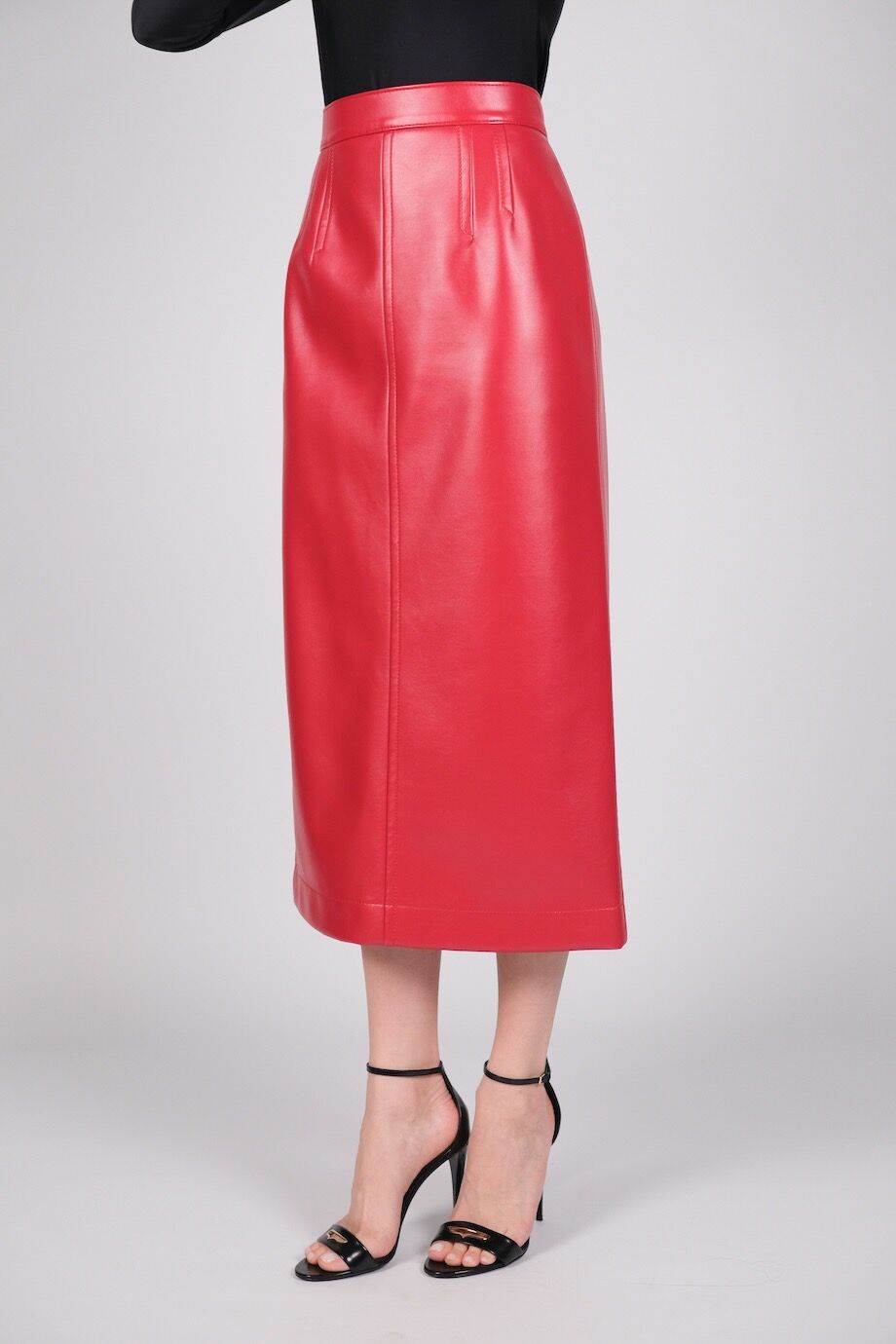 image 3 Юбка красного цвета