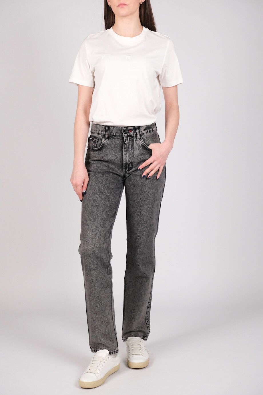 image 1 Джинсы темно-серого цвета