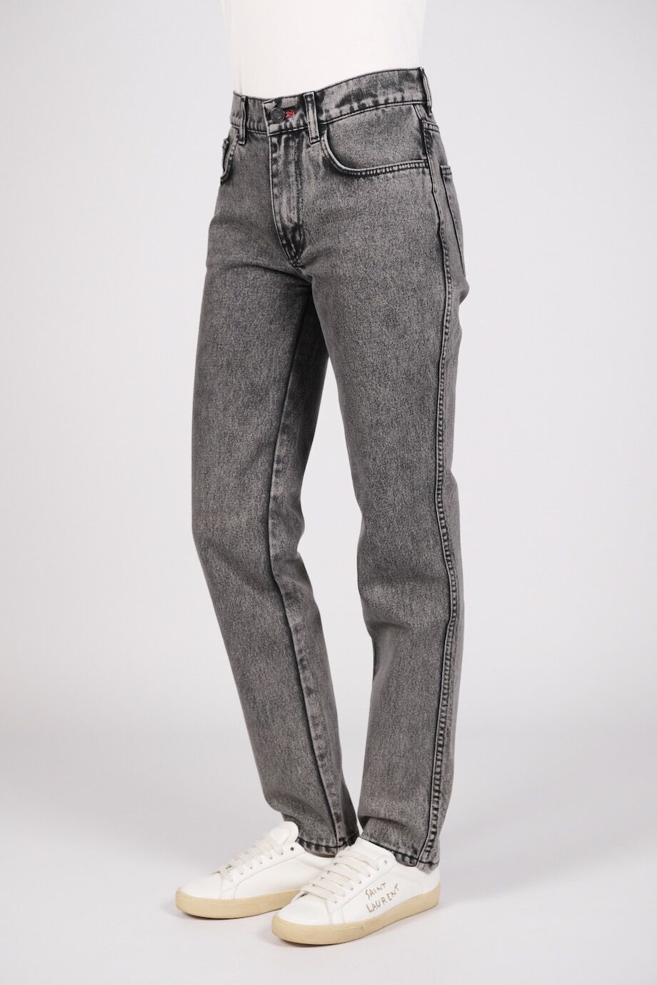 image 3 Джинсы темно-серого цвета