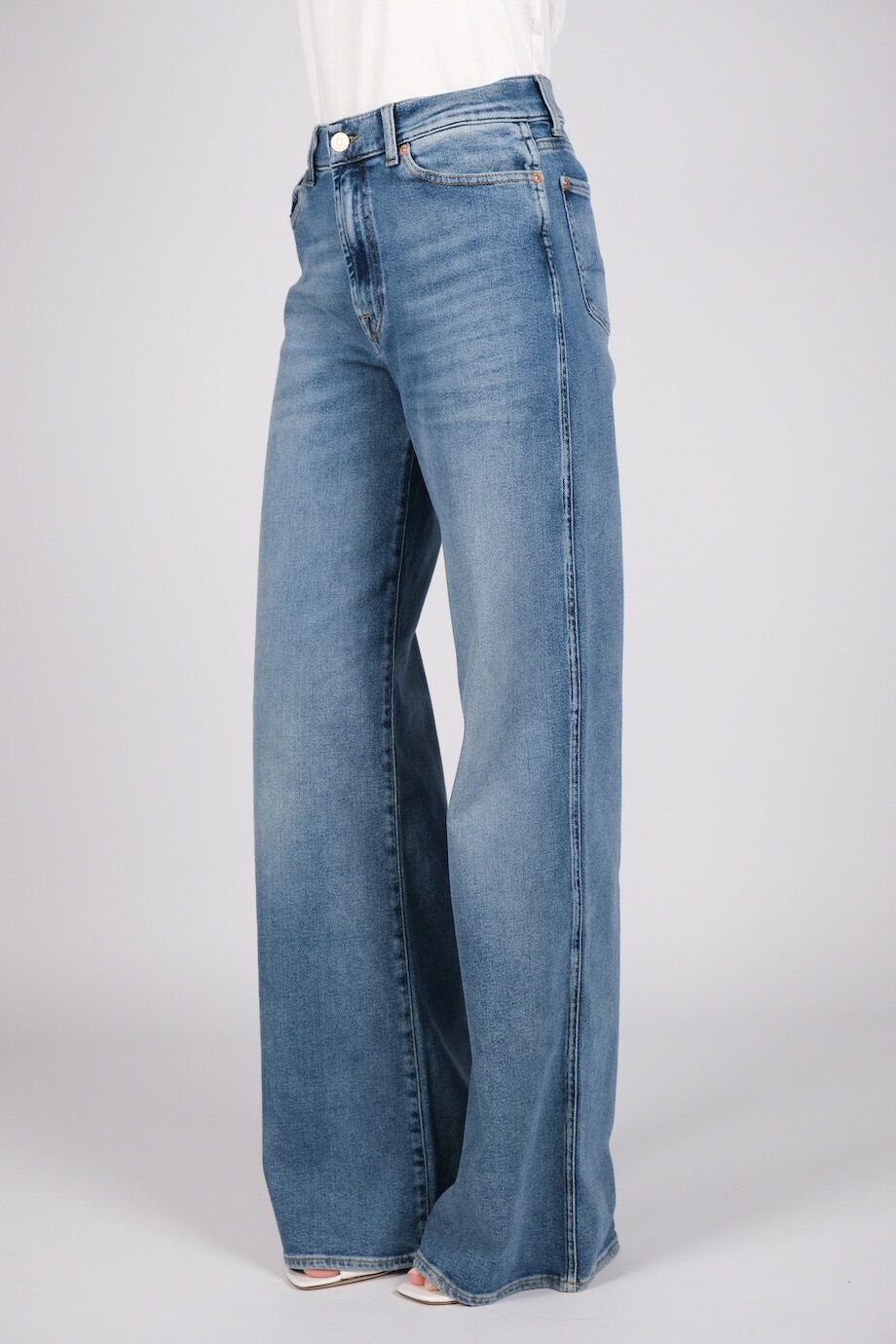 image 3 Джинсы синего цвета