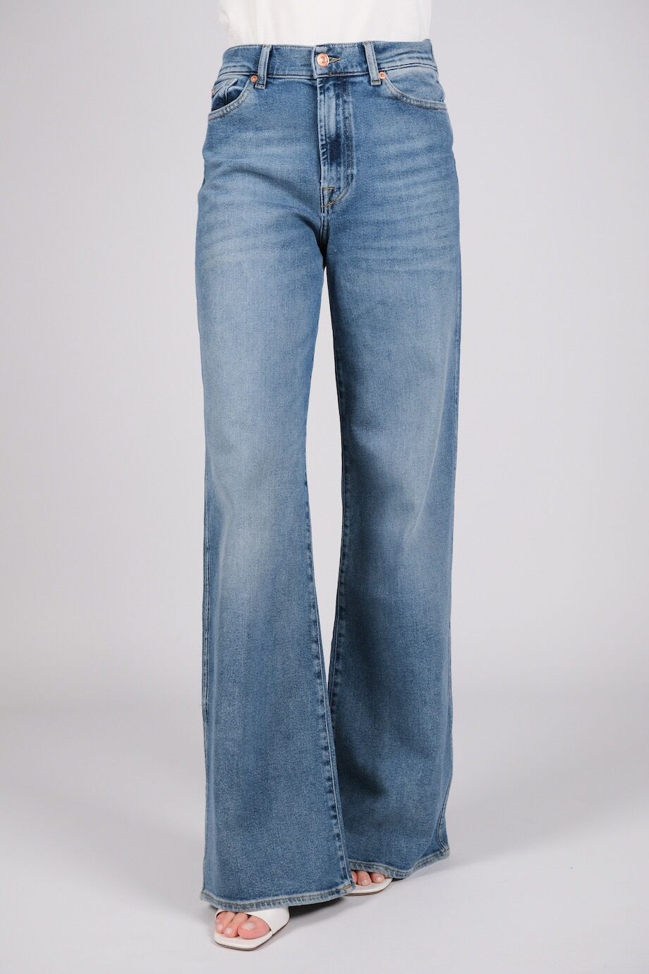 image 2 Джинсы синего цвета