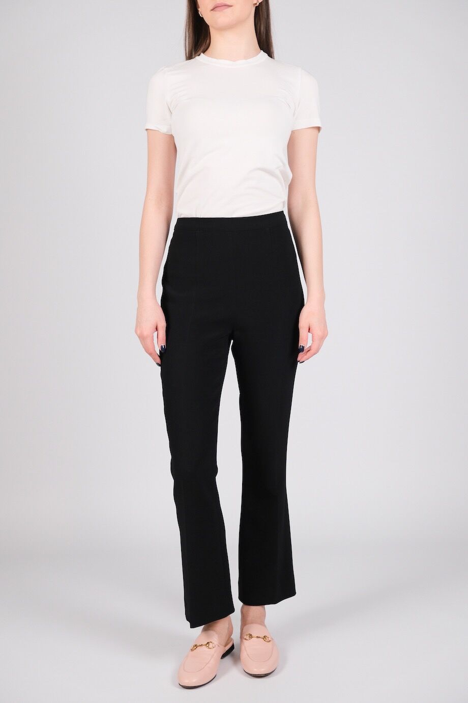 image 1 Брюки черного цвета со стрелками