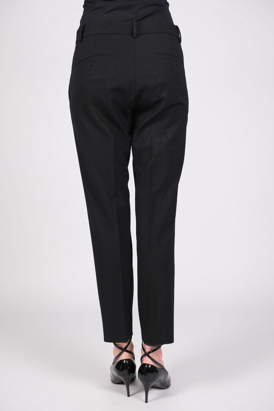 image 4 Брюки черного цвета