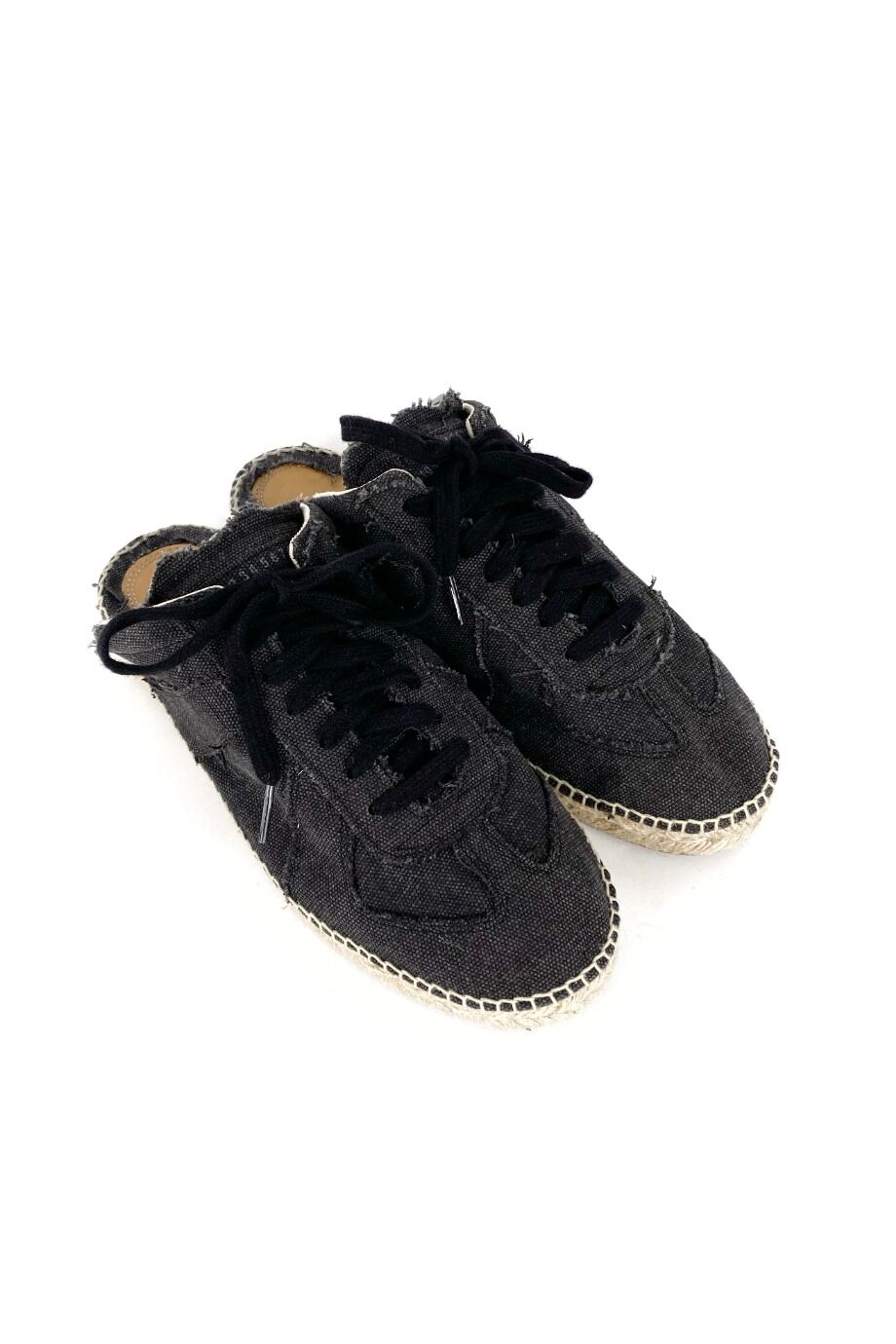 image 1 Эспадрильи без пятки темно-серого цвета