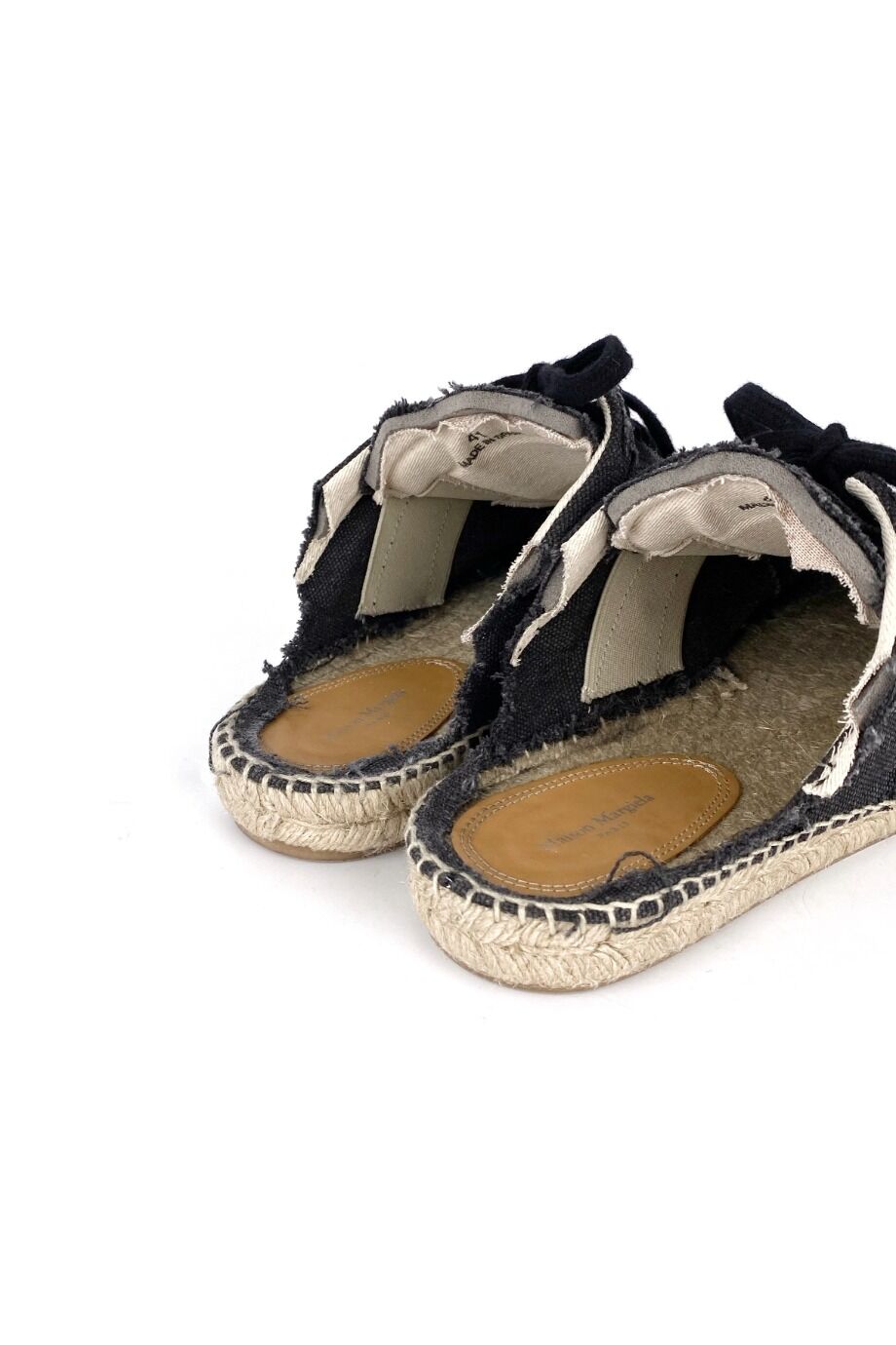 image 4 Эспадрильи без пятки темно-серого цвета