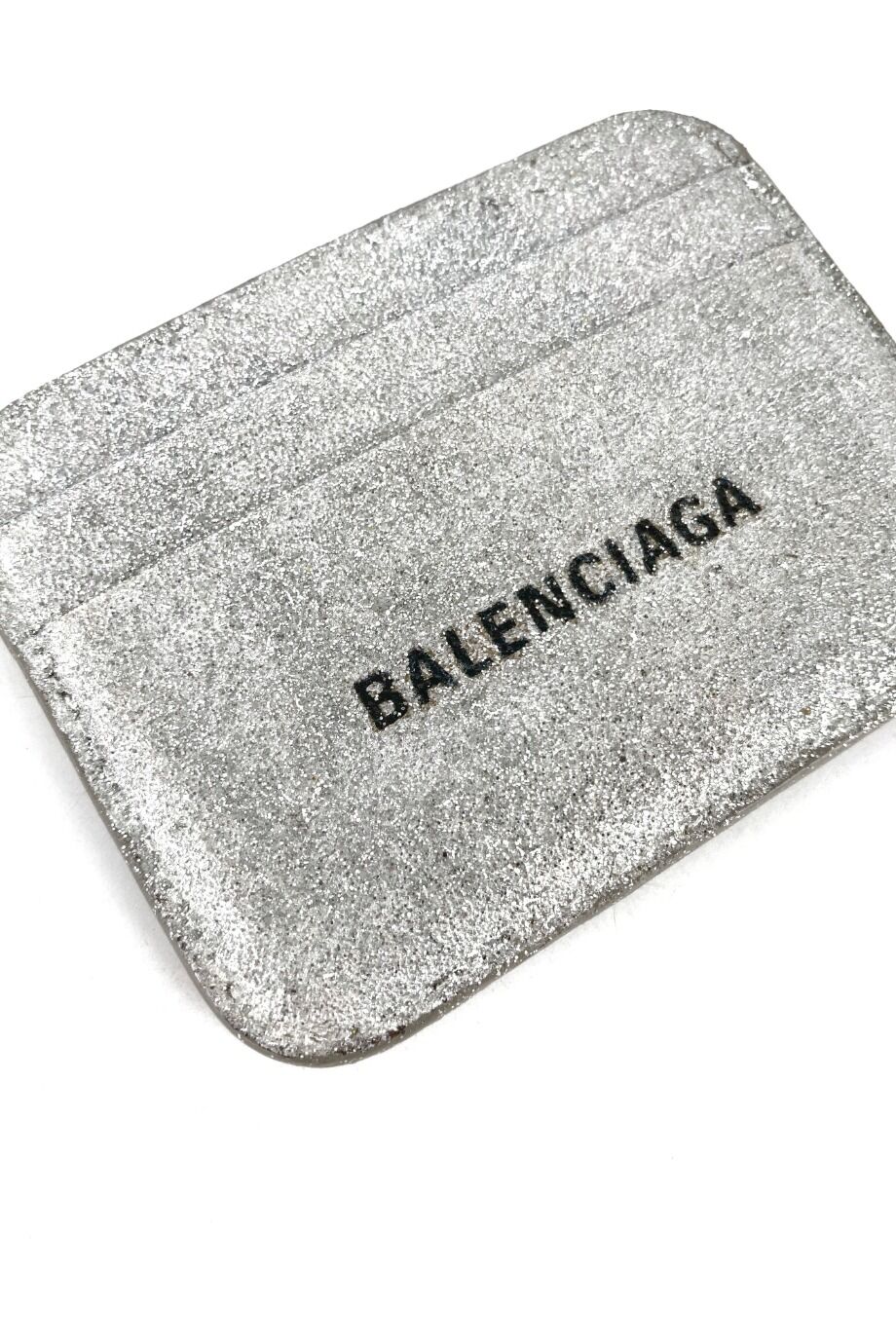 image 3 Картхолдер серебристого цвета с глиттером