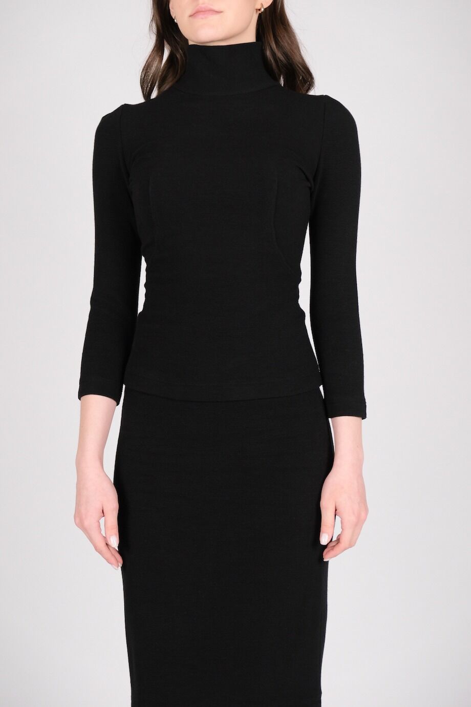 image 3 Костюм черного цвета с кружевом