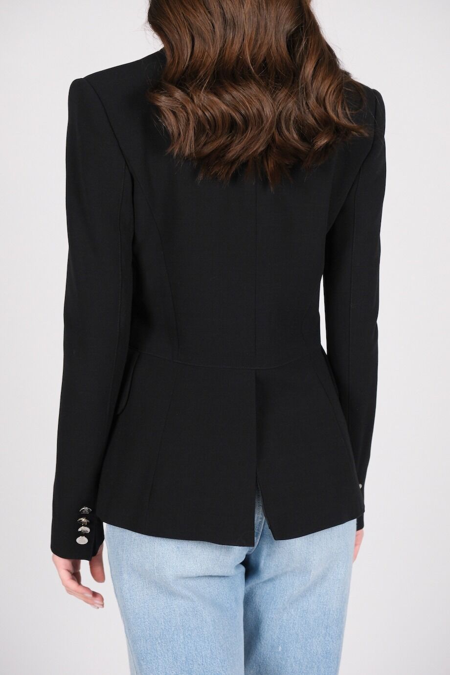 image 3 Жакет черного цвета на пуговицах