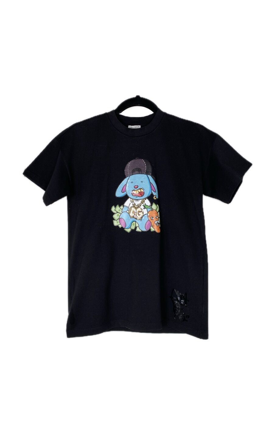 image 1 Детская футболка чёрного цвета с принтом