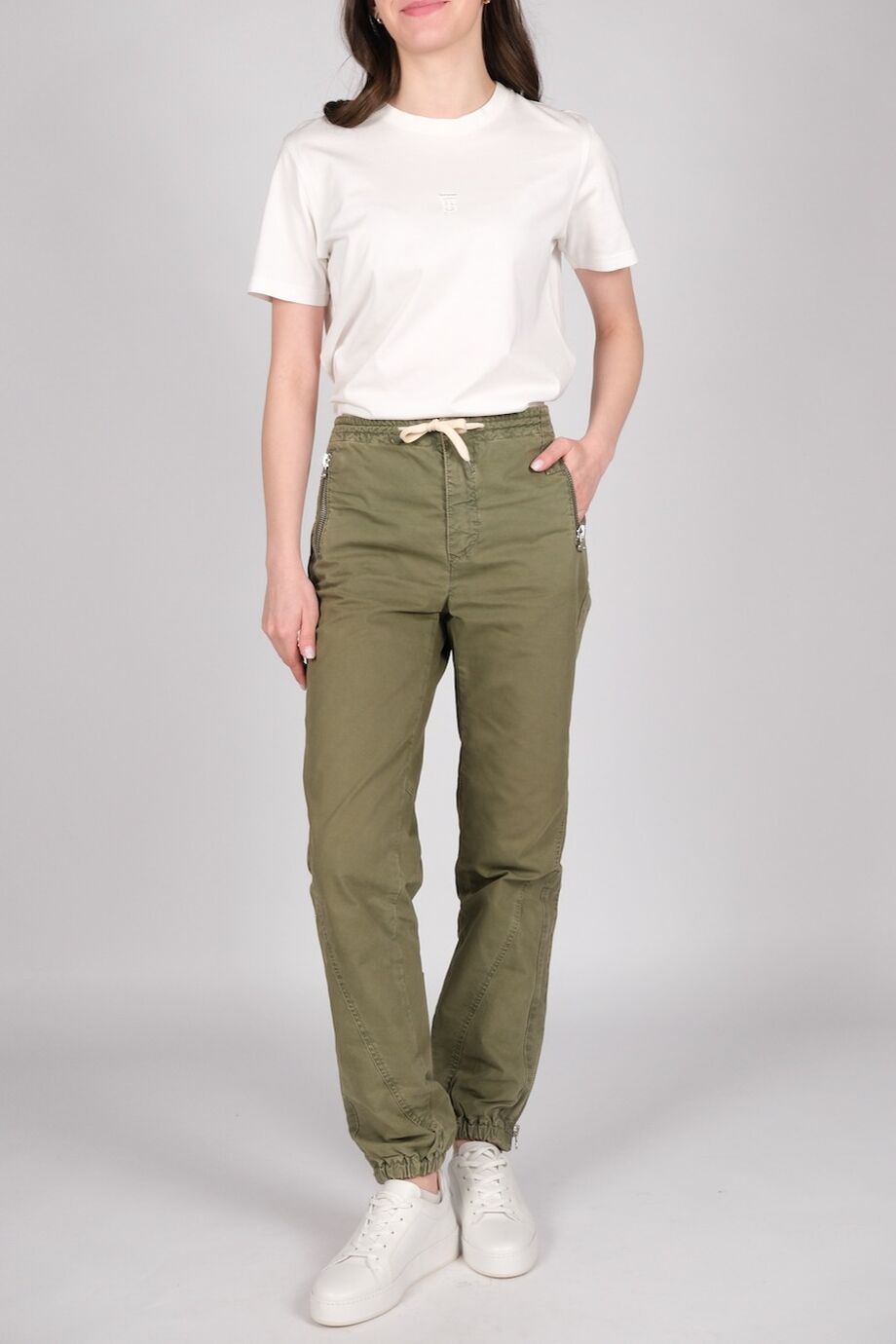 image 1 Брюки карго цвета хаки