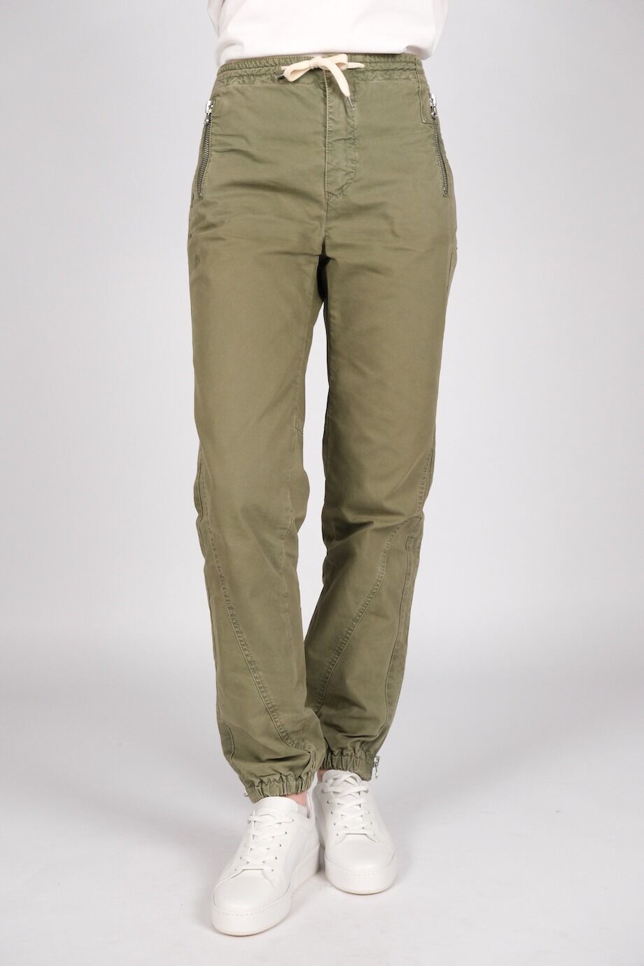 image 2 Брюки карго цвета хаки