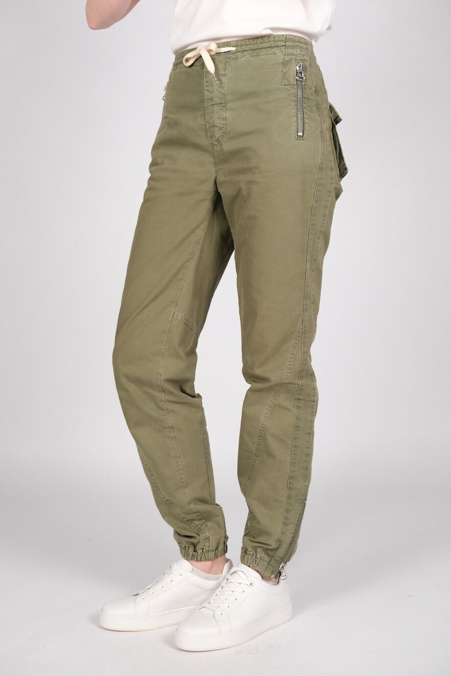 image 3 Брюки карго цвета хаки