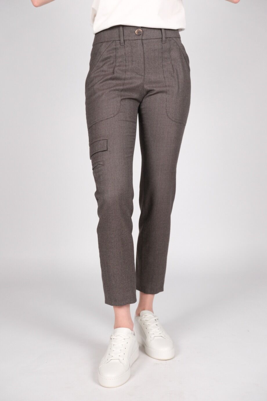 image 2 Брюки коричневого цвета