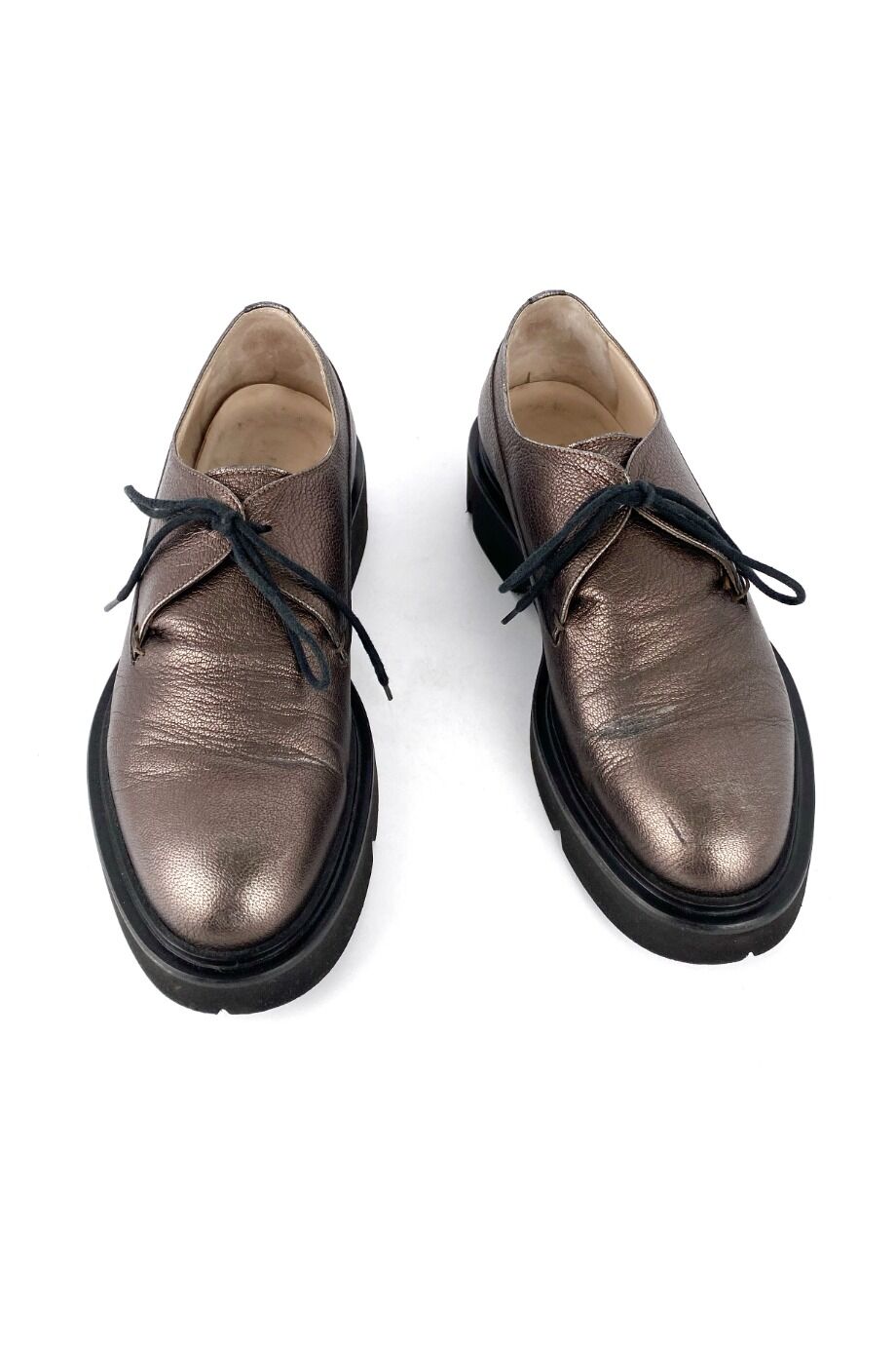 image 2 Ботинки бронзового цвета