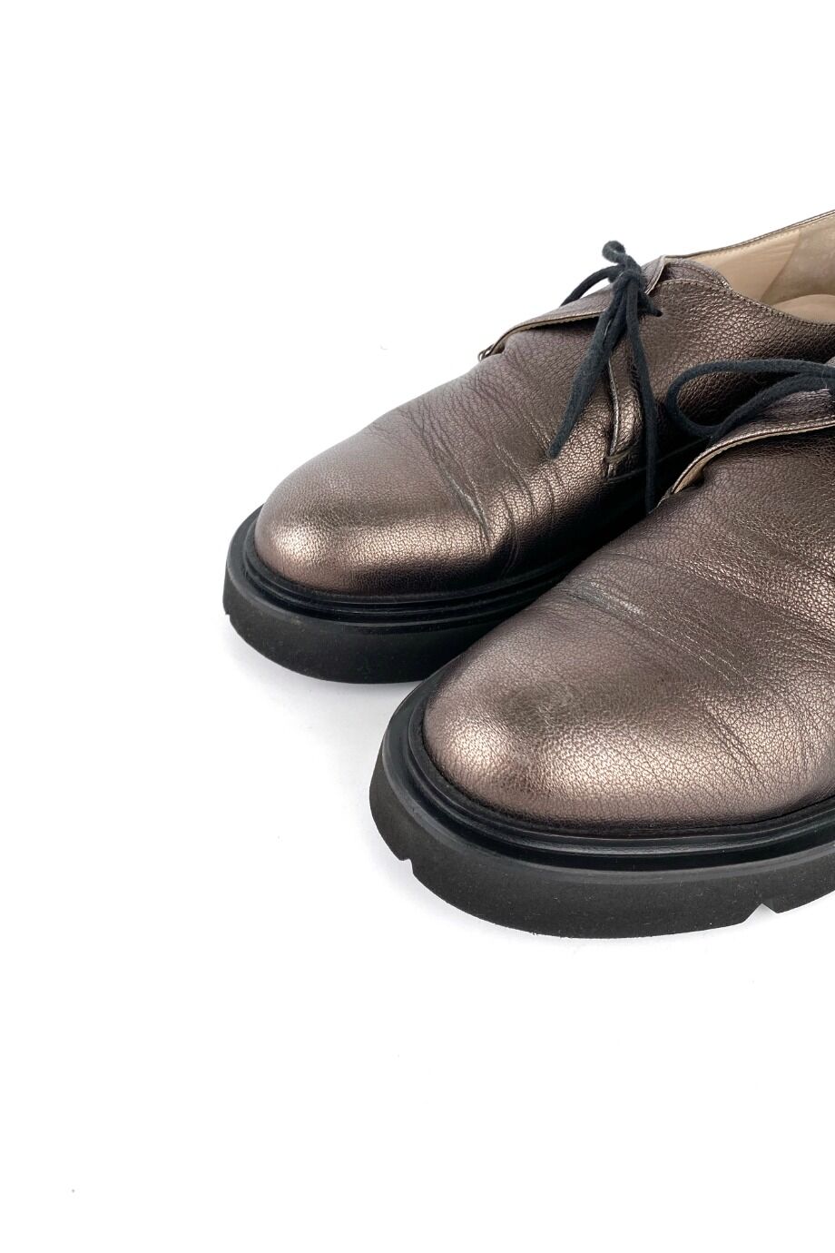 image 3 Ботинки бронзового цвета