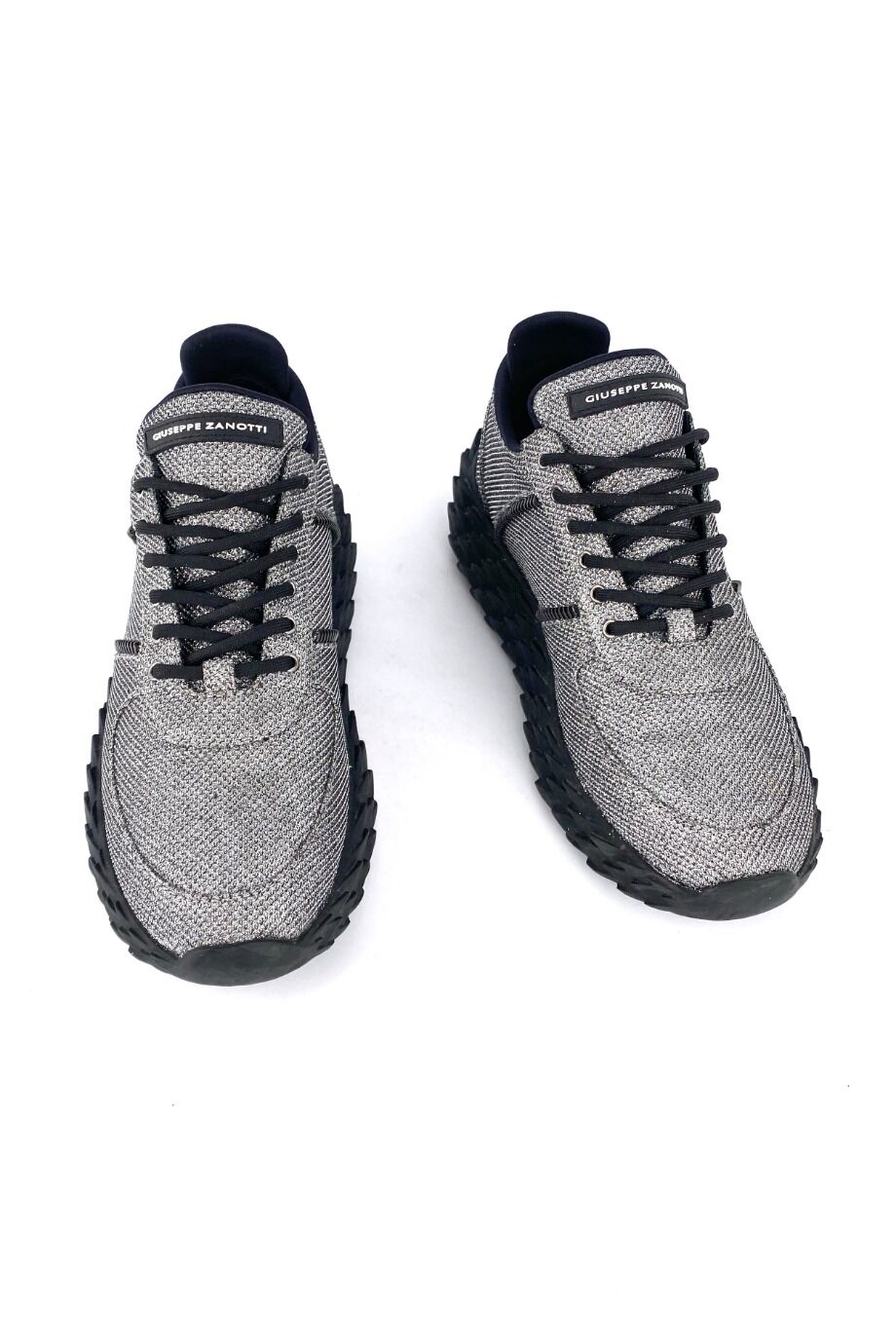 image 2 Кеды в серебристом глиттере