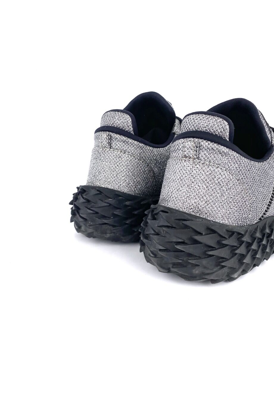 image 4 Кеды в серебристом глиттере