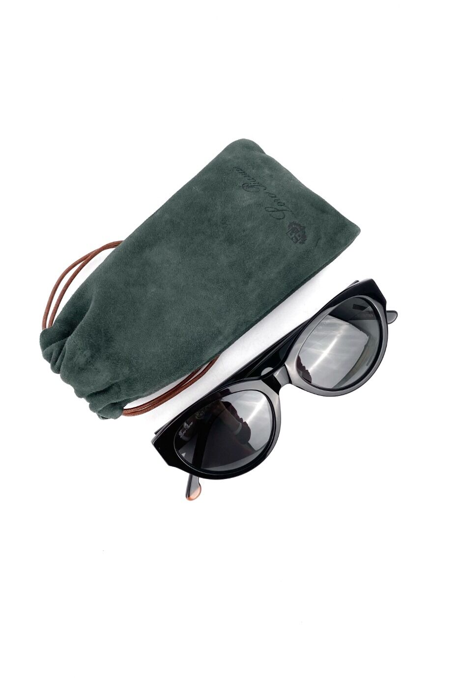 image 4 Очки в черной пластиковой оправе