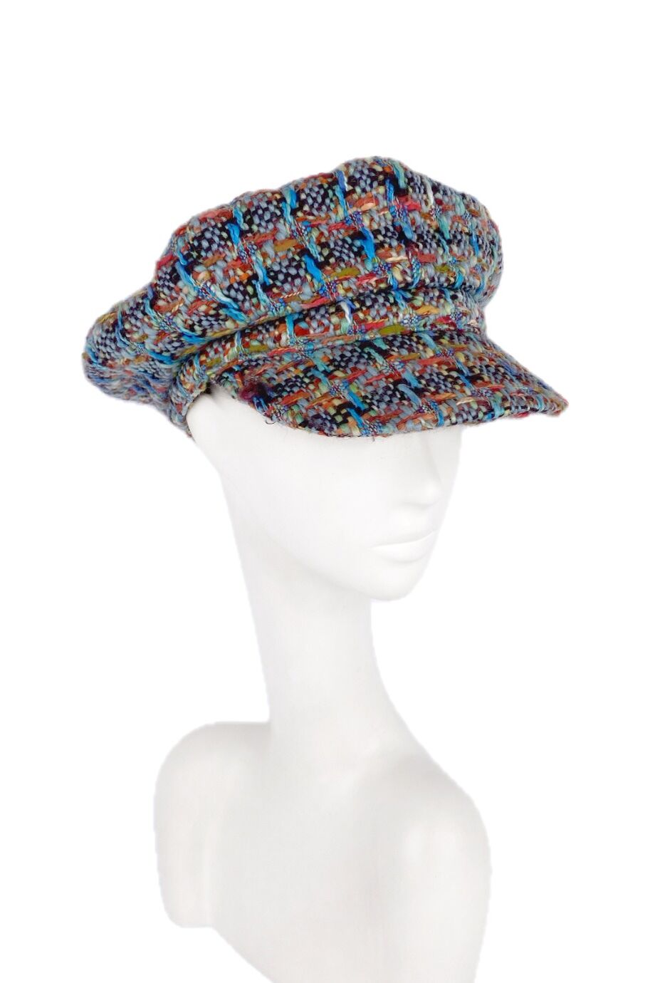 image 1 Кепи из разноцветного твида