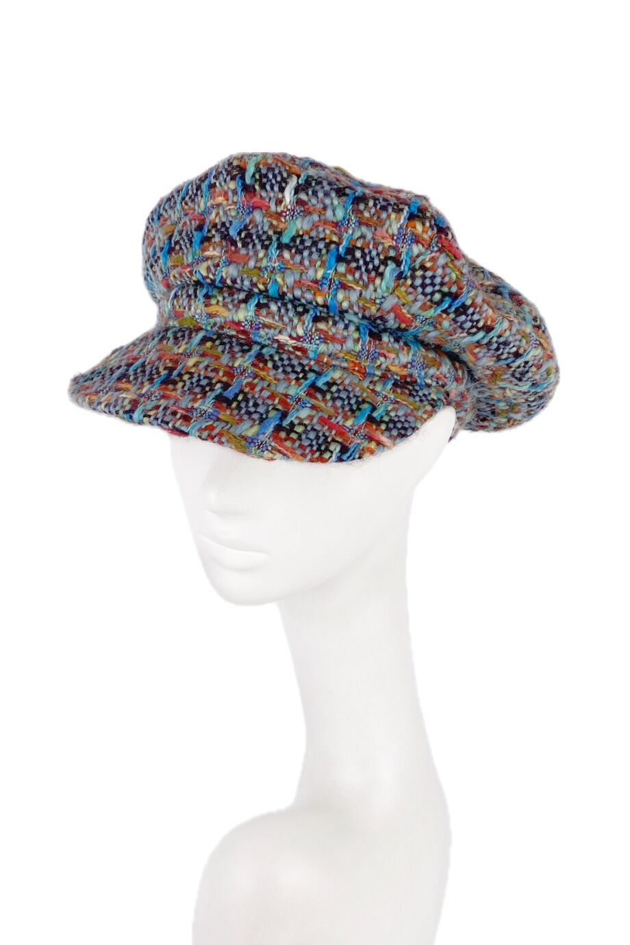 image 2 Кепи из разноцветного твида