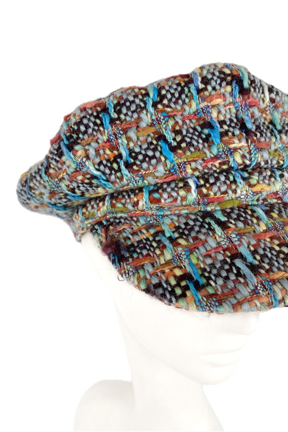 image 3 Кепи из разноцветного твида
