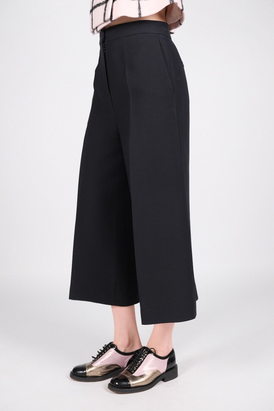 image 5 Кюлоты черного цвета