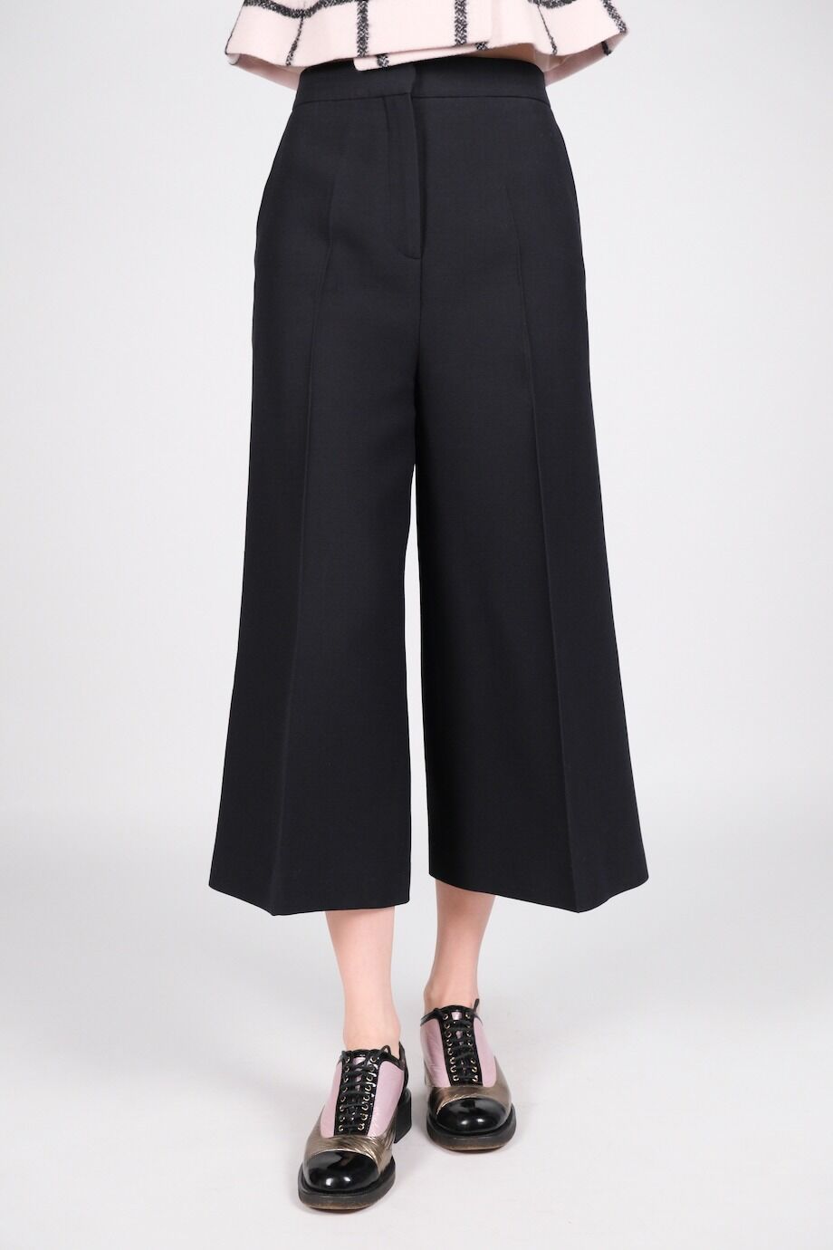 image 4 Кюлоты черного цвета